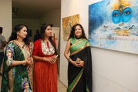Krishnansh Painting Exhibition launch at Stater Art Gallery